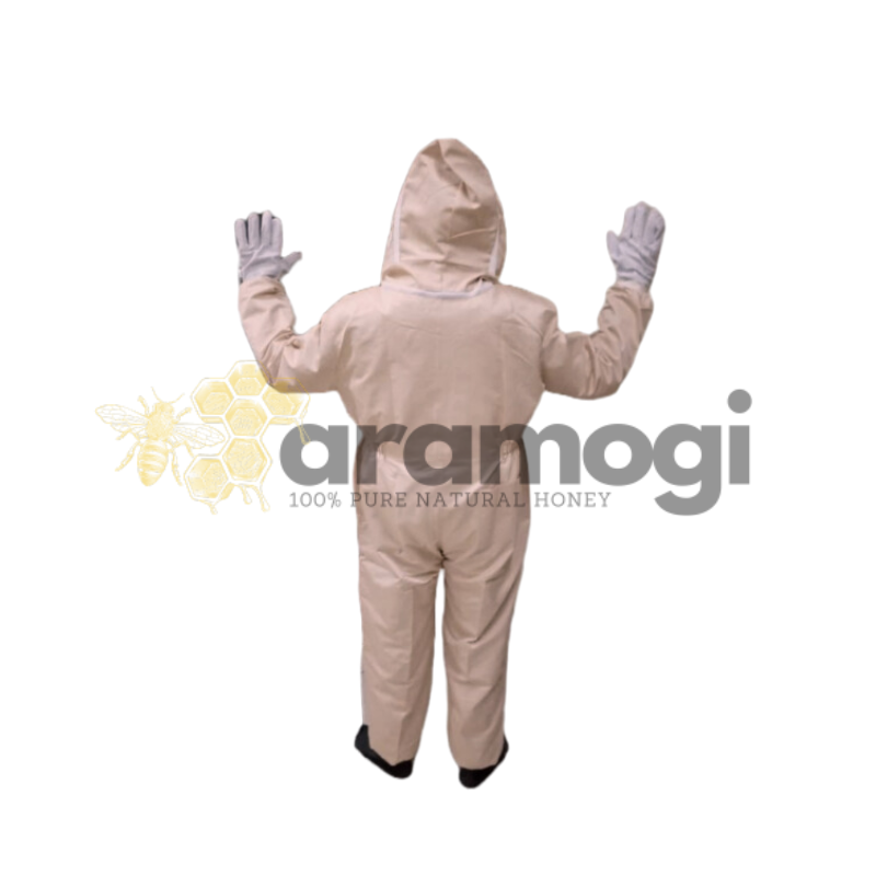 Jaramogi Cotton Khaki Bee Suit - Image 2