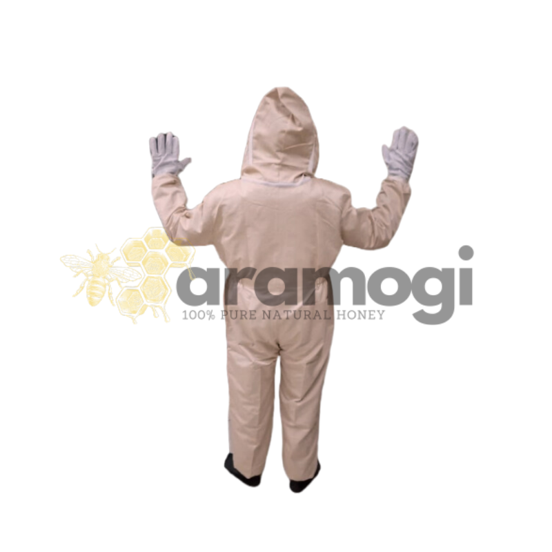 Jaramogi Cotton Khaki Bee Suit - Image 3